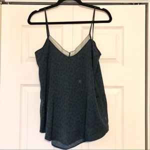 NWT Aerie Animal Print Satin Tank